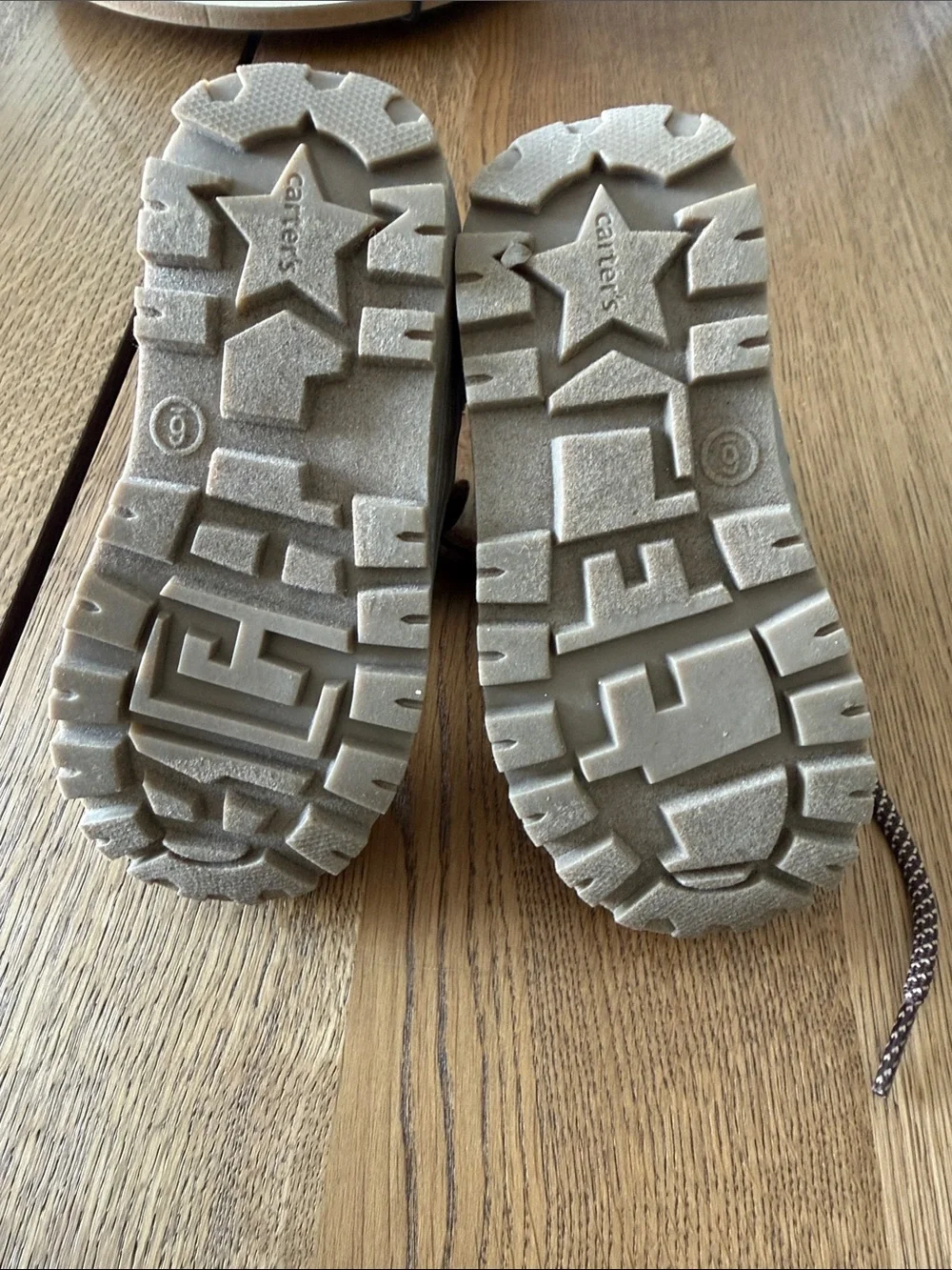 Carter's Brown and Gray Toddler Outdoor Boots